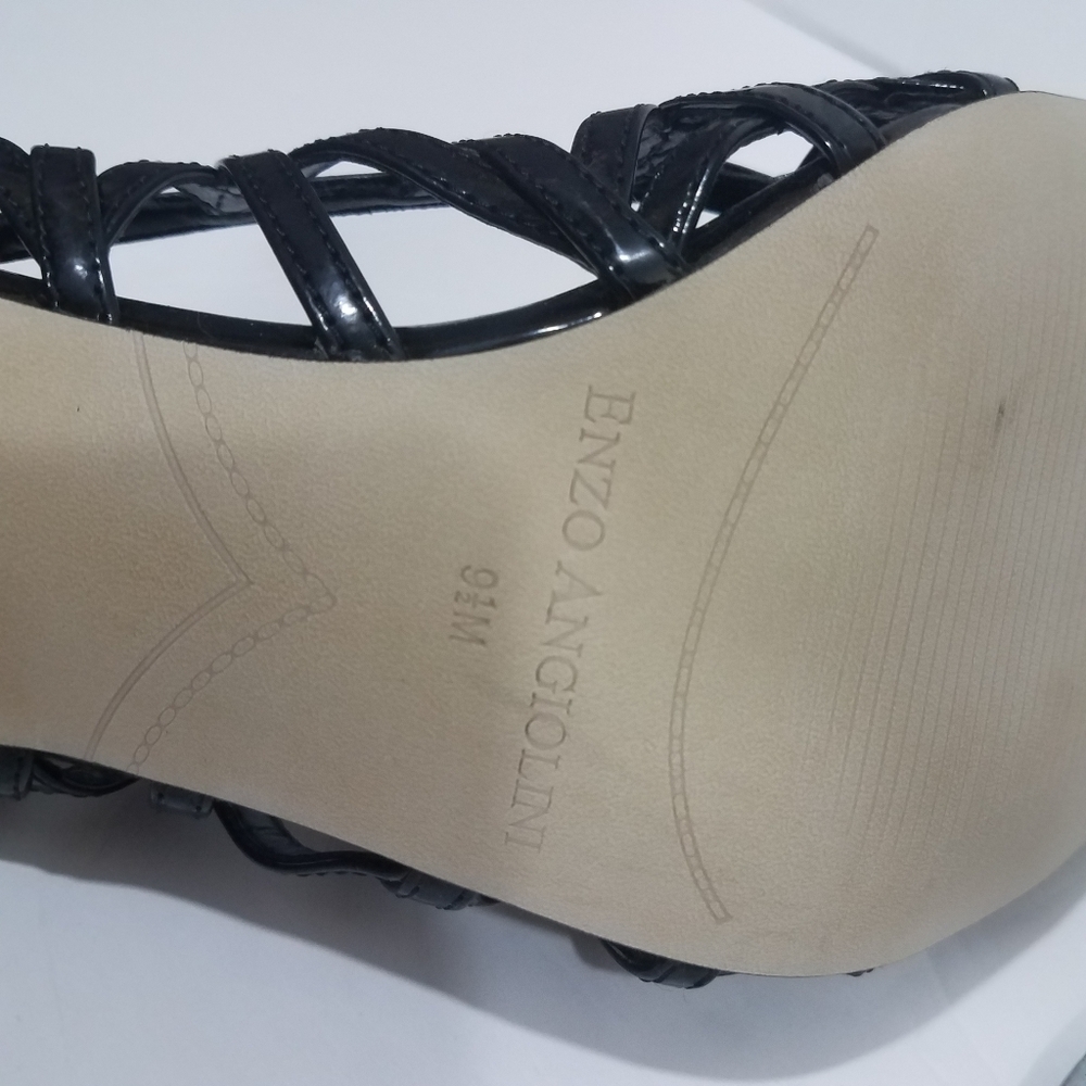 Enzo Angiolini Eamixx Faux Patent Leather 9.5 NWOT - Picture 5 of 10